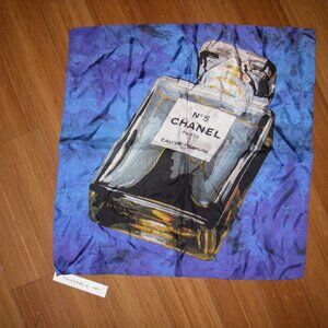 NWT INEFFABLE ART SQUARE SCARF BY REVI FERRER